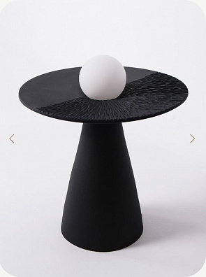 Керамический столик Bao table черный