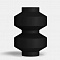 Керамическая ваза vase Praforma 320 черная