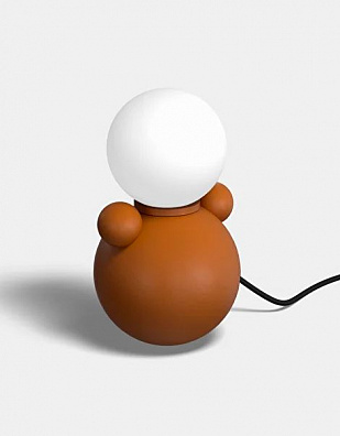 Керамический светильник Nevalyashka терракотовый