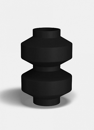 Керамическая ваза vase Praforma 320 черная