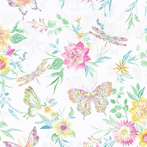 Botanical Butterfly Multicolor
