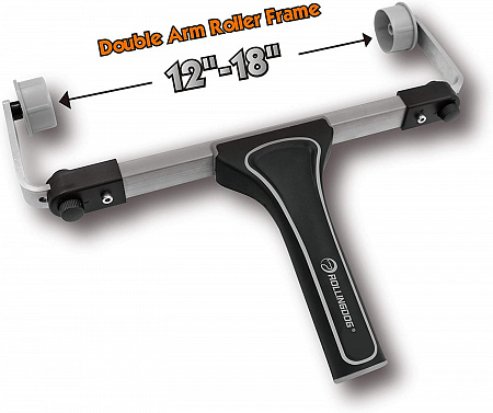 ROLLINGDOG Профессиональный бюгель Adjustable Roller Frame для больших валиков 30-45 см